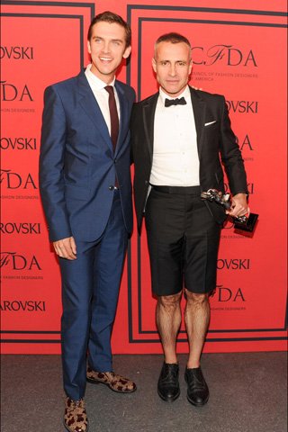 Menswear Designer of the Year Award winner Thom Browne