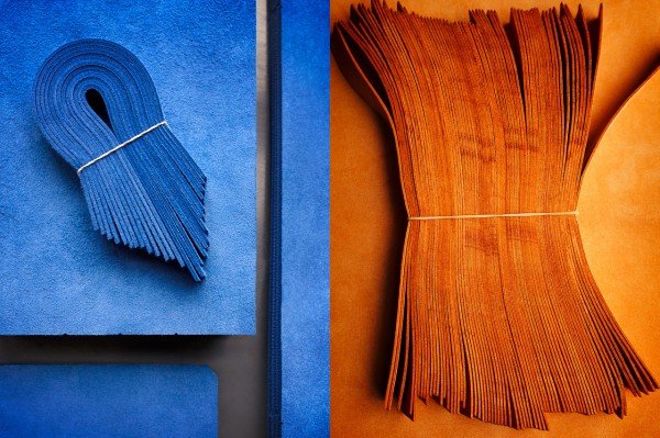 A táska darabjai rendszerezve