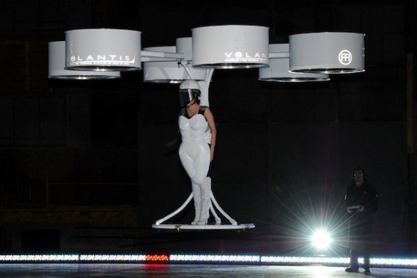 Benjamin Rollins Caldwell's Binary Room At Lady Gaga's artRave