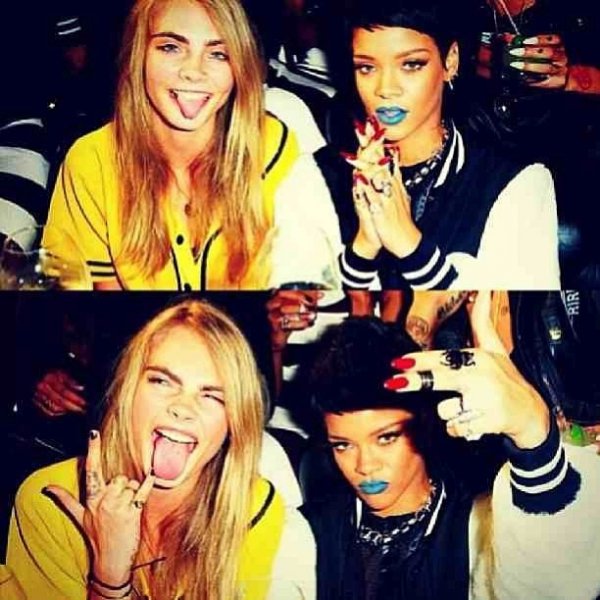 Cara és Rihanna