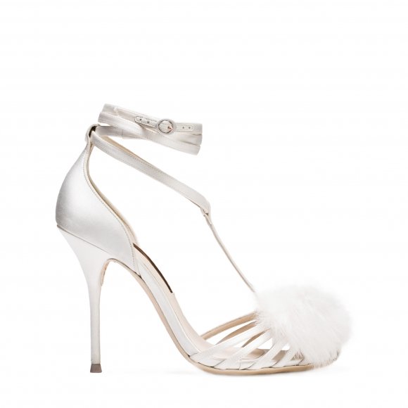 Sophia Webster Bridal Jojo Ivory Sandal