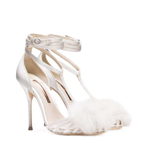 Sophia Webster Bridal Jojo Ivory Sandal  2