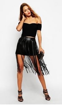 ASOS rojtos hosszú szoknya