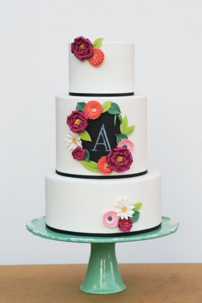 Monogramos torta - azoknak aki igazán személyre szabottat szeretnének 