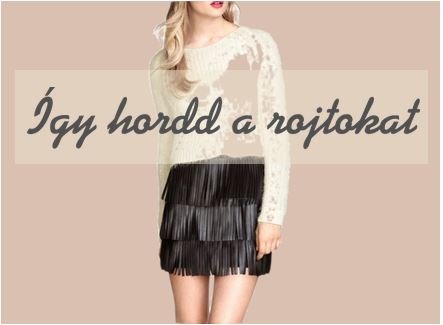 fringed skirt