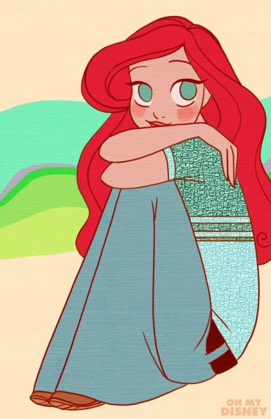 Ariel-70s-Disney-hercegno