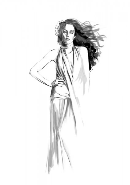 Jerry Hall /1977/ - 183 cm