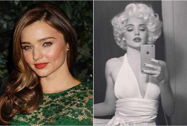 Miranda Kerr Marilyn Monroe jelmez