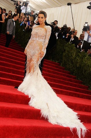 Kim Kardashian West in Roberto Cavalli