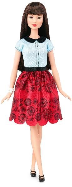 barbie 18 Original - Ruby Red Floral