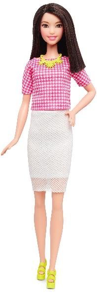 barbie 33 Tall - White & Pink Pizzazz