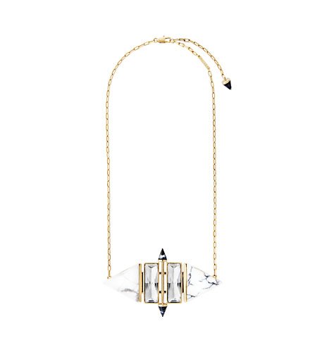 cadenzza-symmetric-halskette-magnesite-gold-plated